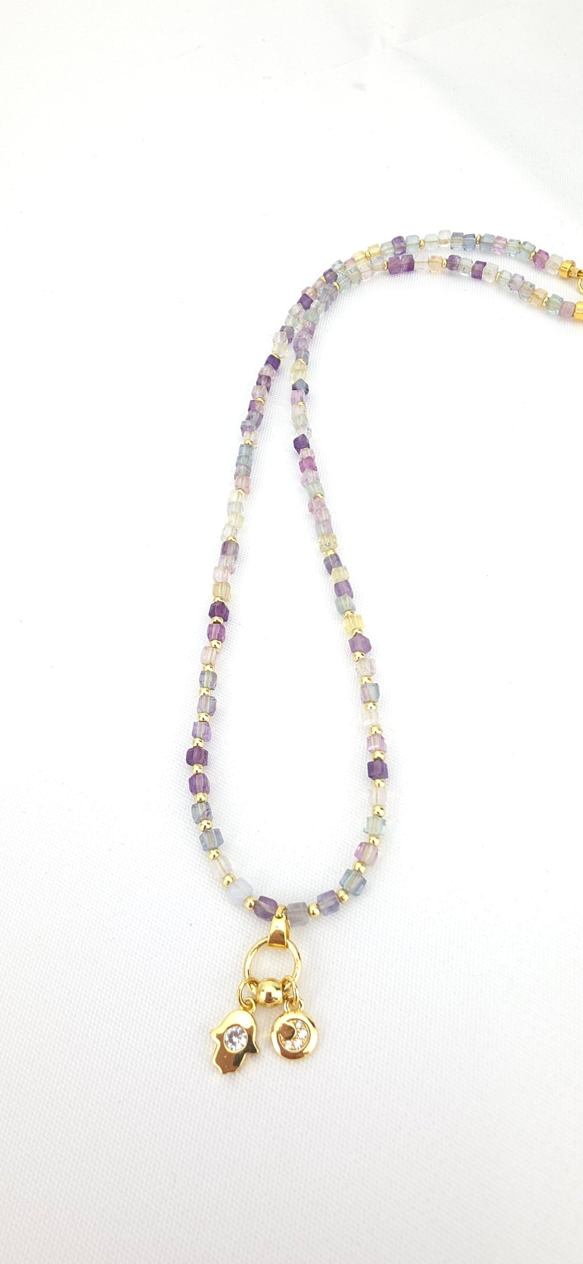 Fluorite double charm