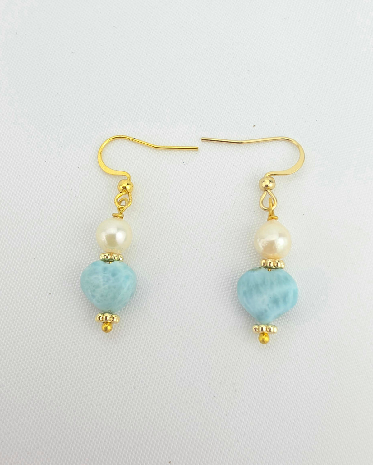 Larimar/ 4A pearl