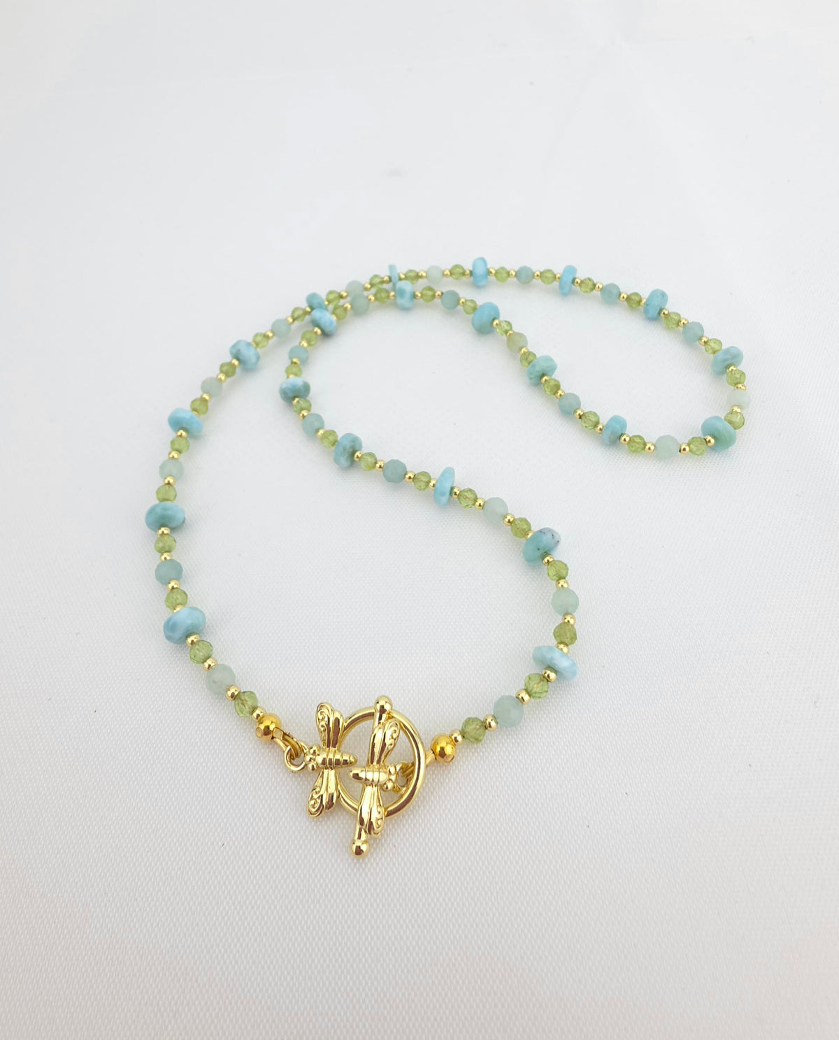 Larimar/Peridot/Aquamarine