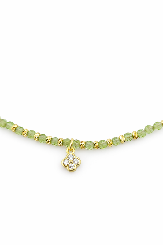 Peridot/18ct Goldfilled