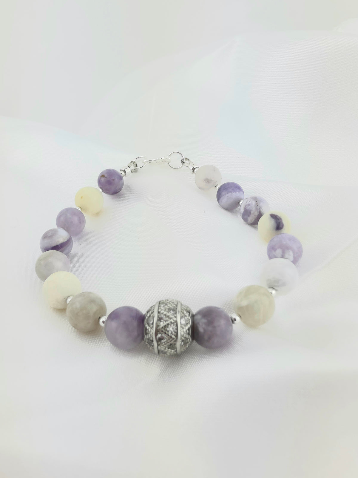 Australian purple opal/ 925sterling silver