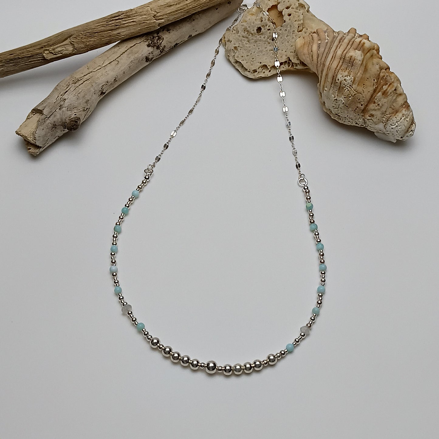 Peruvian opal Sterling silver