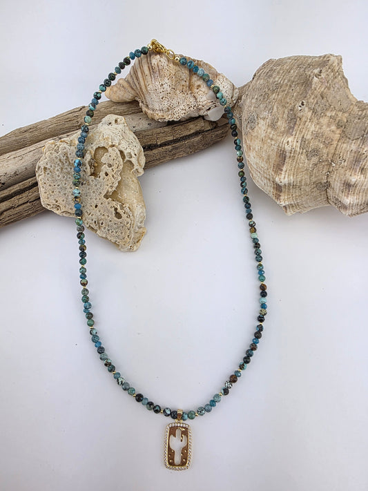 Cactus Azurite, Turquoise