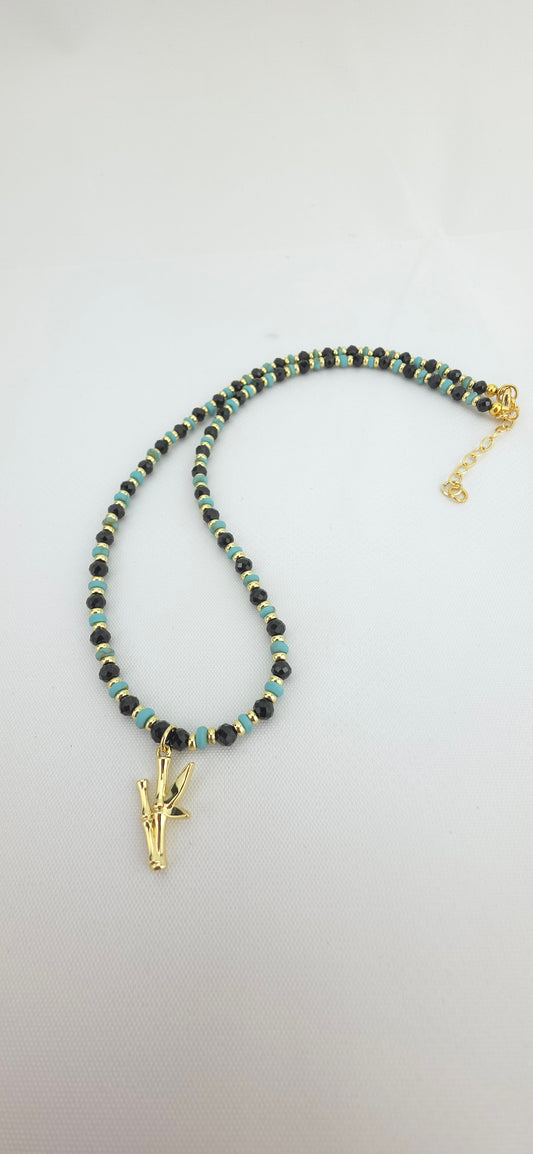 Black Spinal/Organic Ethiopian Turquoise