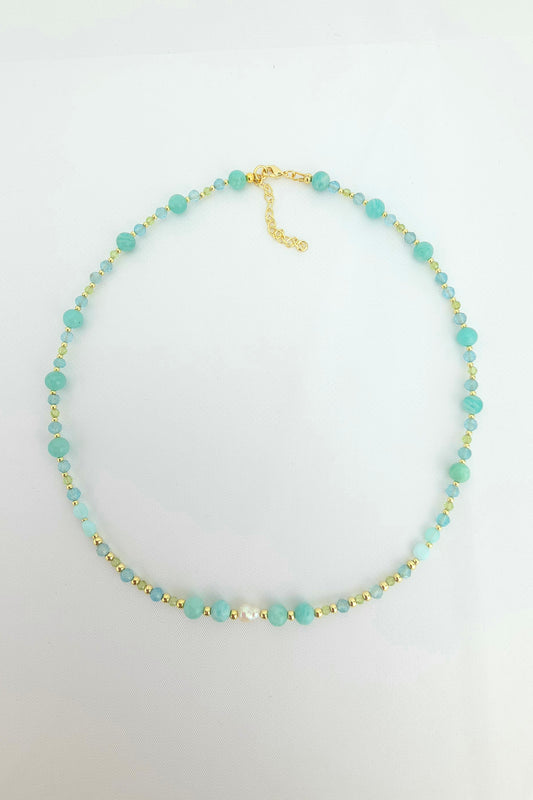 Harmonious palette of soft blue hues