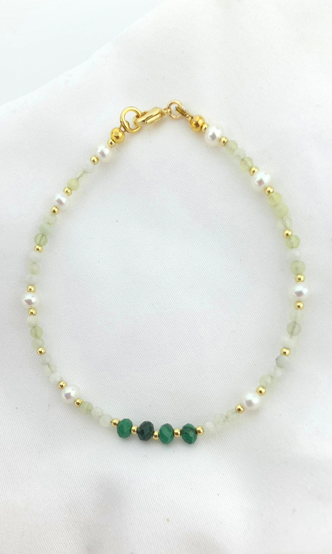 Malachite/Chrysoprase/4a pearl