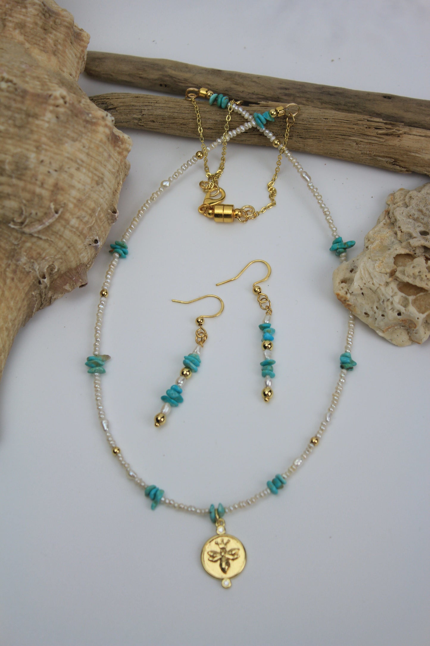Lila Bee & Turquoise Whisper set