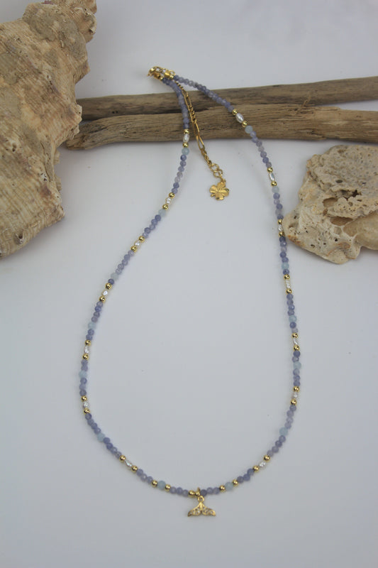 Isla – Midnight Lagoon Tanzanite Necklace