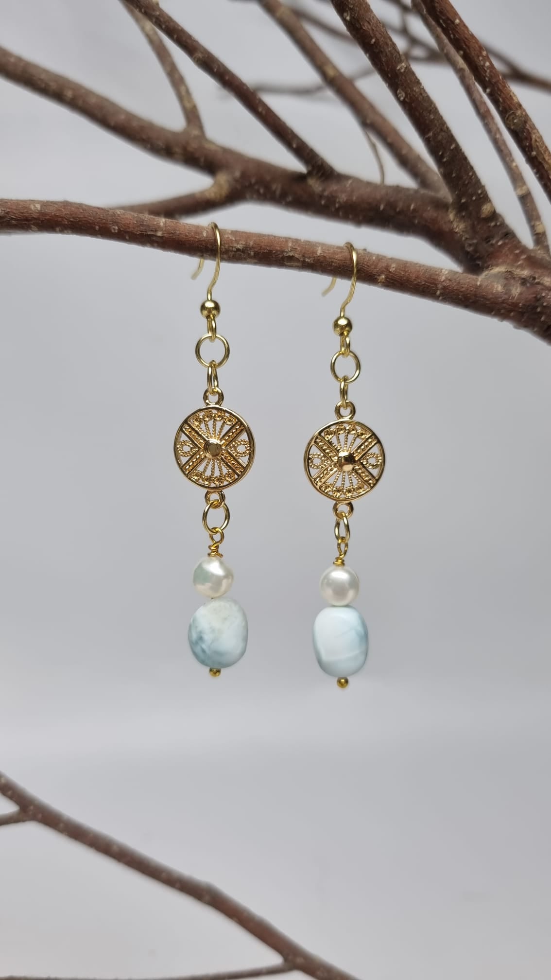 Larimar drops