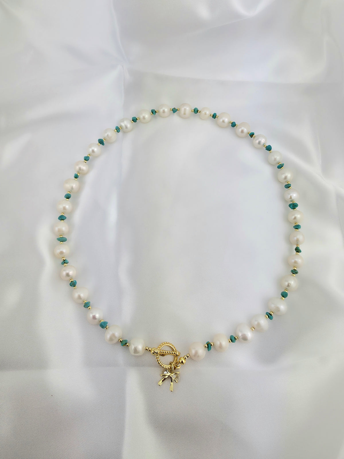 8mm pearls/Ethiopian Turquoise