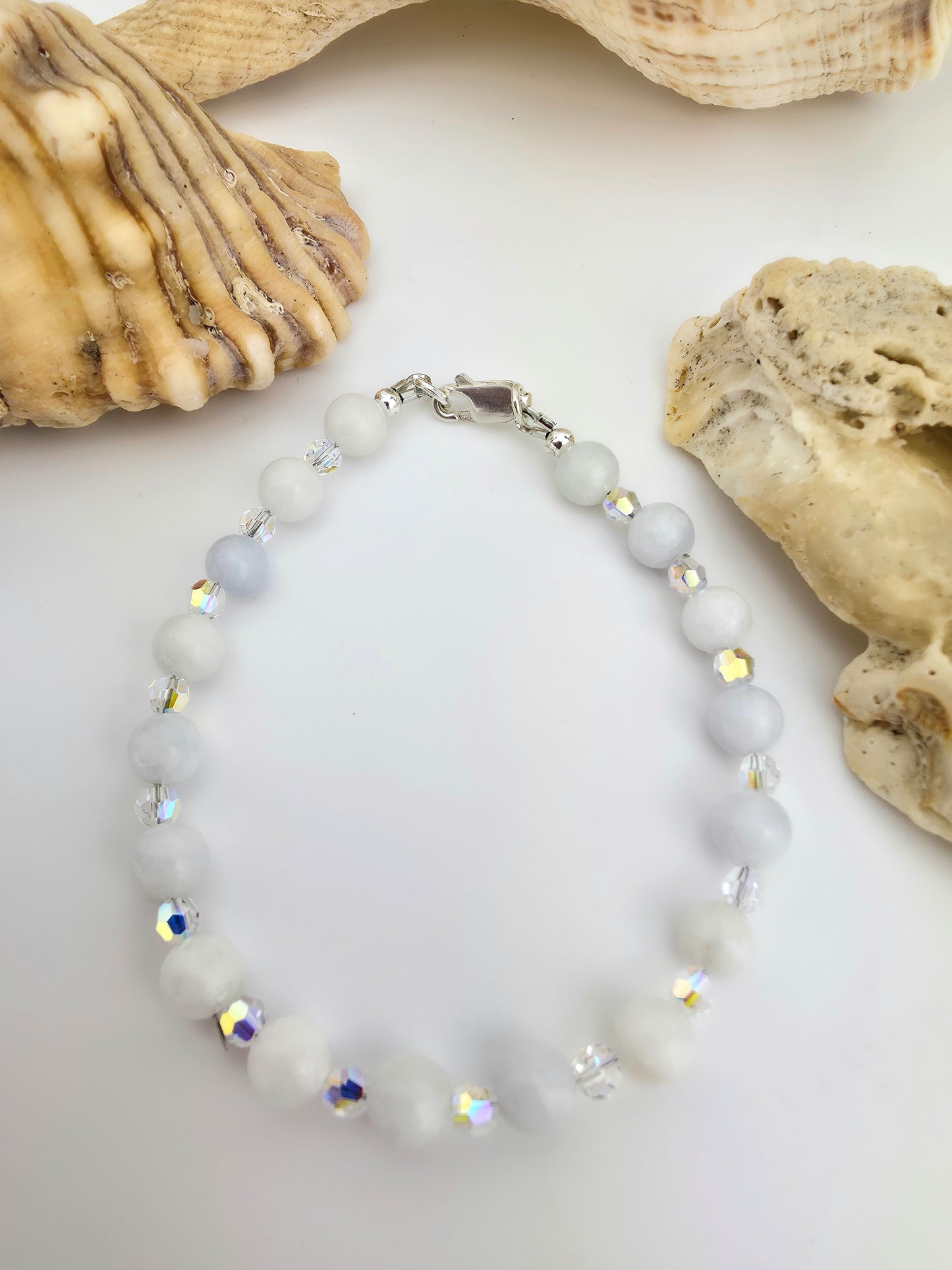 Celestite/Swarovski