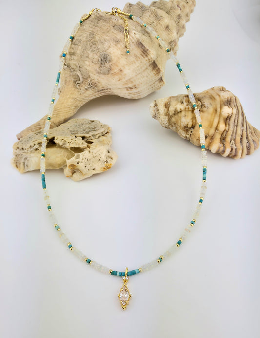 Ethiopian Opal/Turquoise