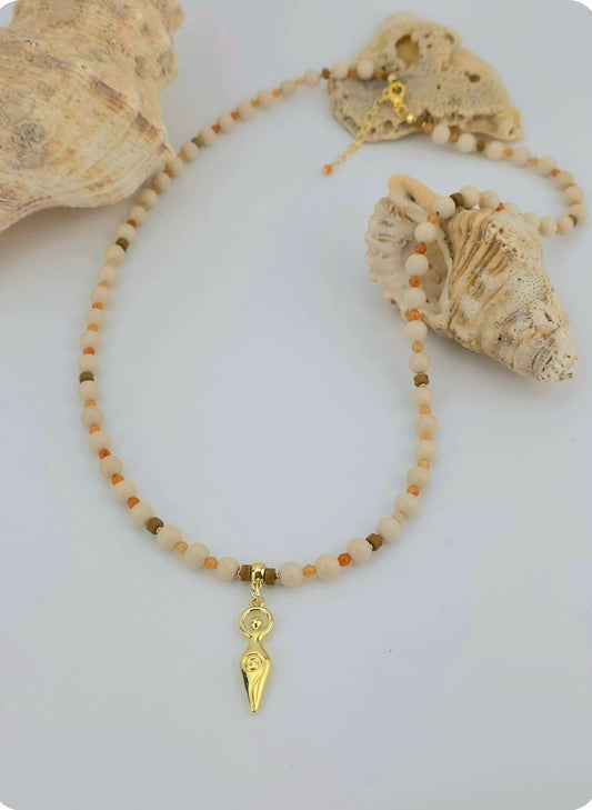 Fossile Jasper/Venus of Willendorf