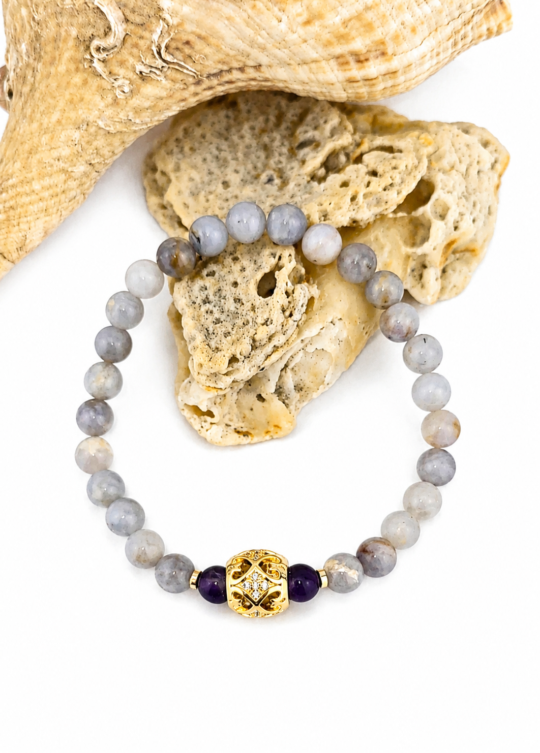 Madagascar blue Rose quartz