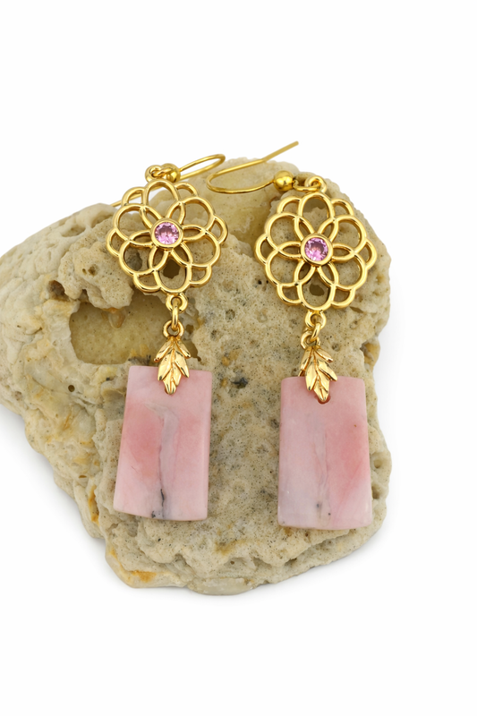 Pink Opal/filligree