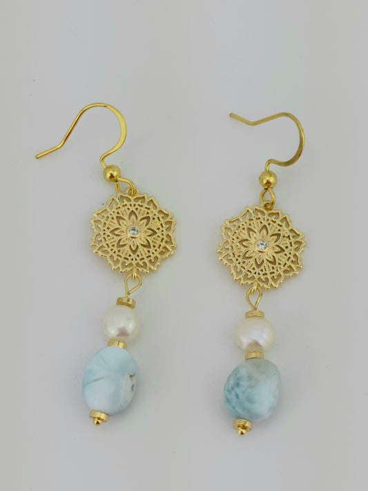 Larimar drops