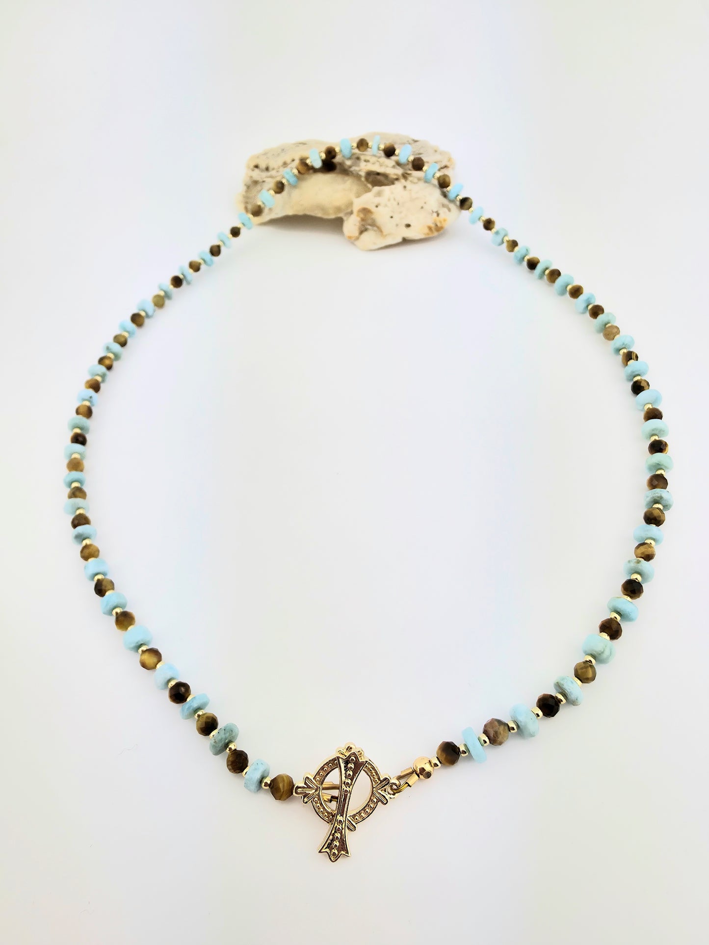 Larimar/Tigereye