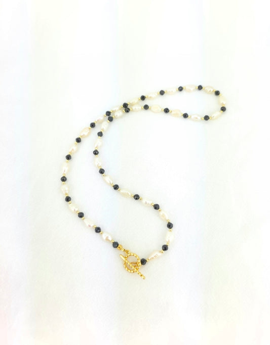 Pearl/Spinel/goldfilled