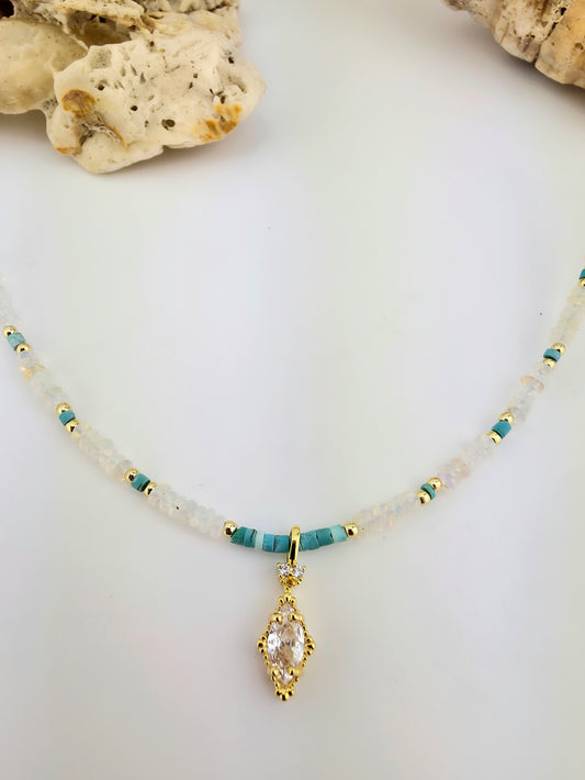 Ethiopian Opal/Turquoise
