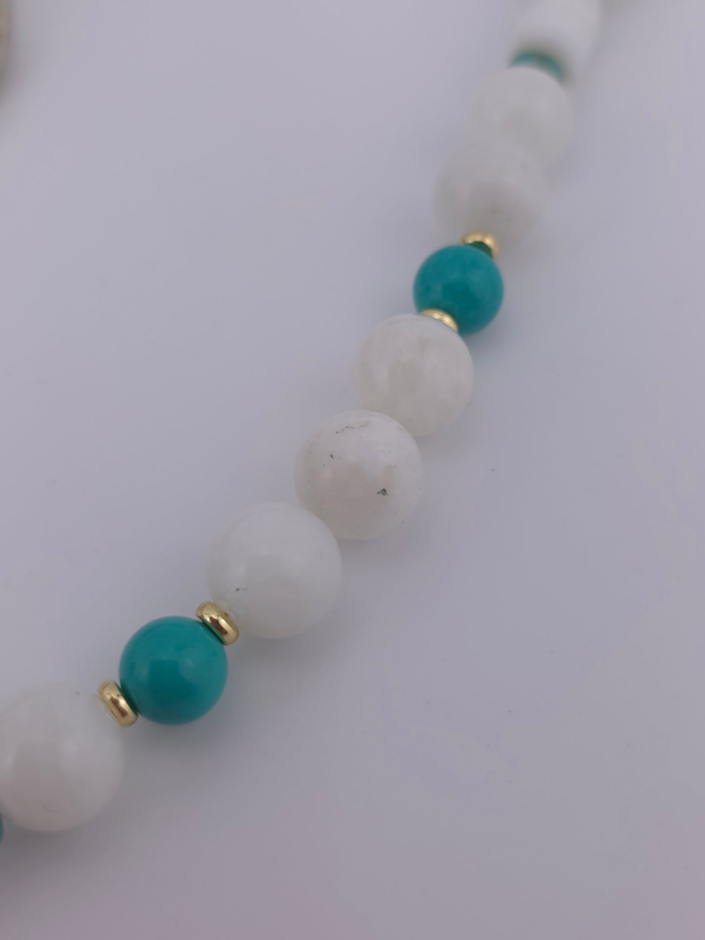 Chique "inner hippy" Moonstone/ turquoise/opal
